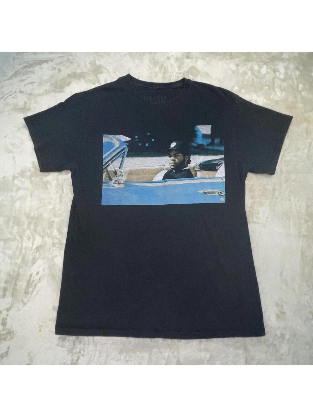 Ice Cube T-Shirt Mens MEDIUM Black Short Sleeve Band Tee